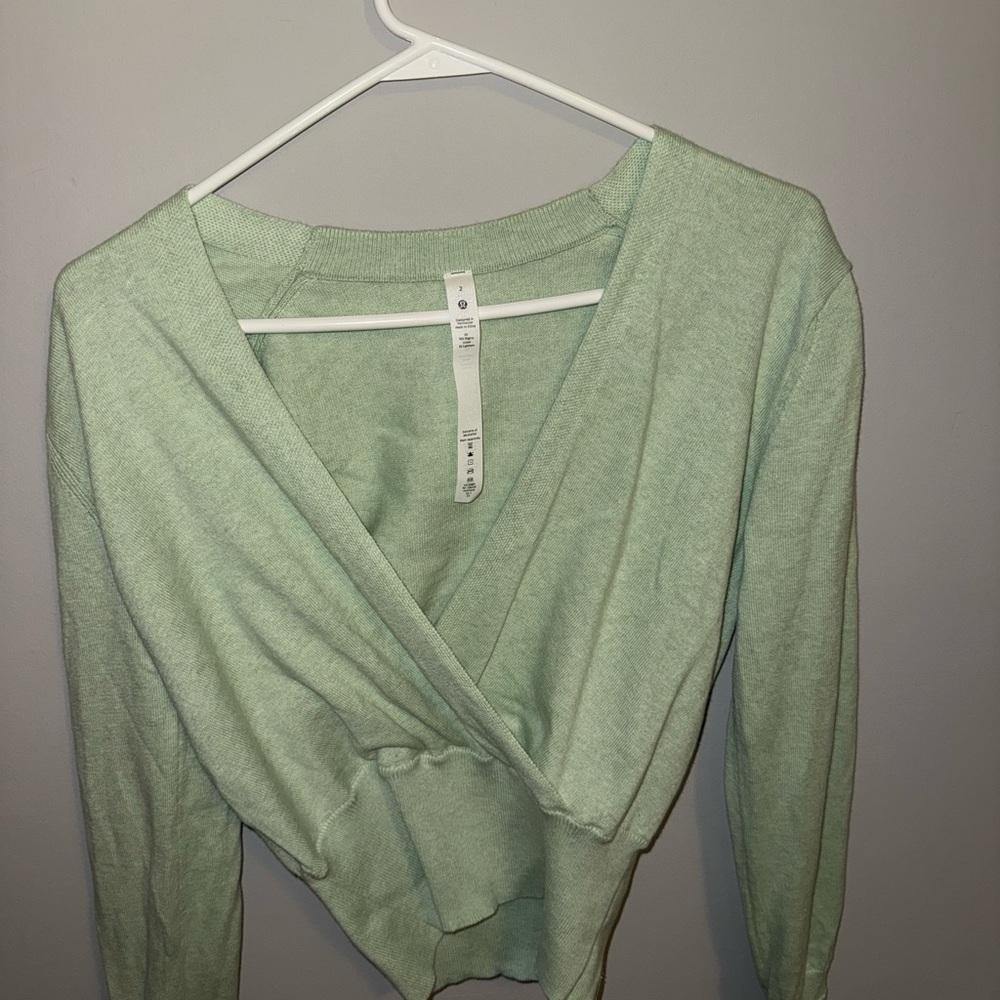 Lululemon Green Women's Wrap Top
